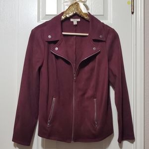Faux Suede Jacket